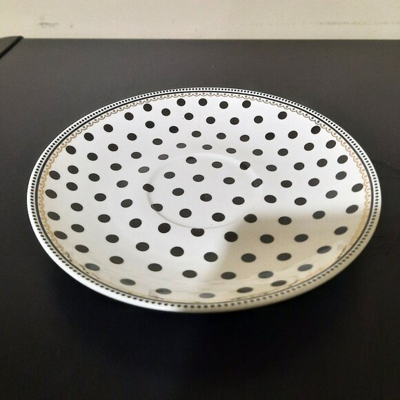 Grace's Tea Ware 16oz. Polka Dots Teapot Set For 1 - Picture 8 of 9